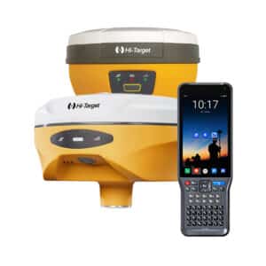 Sistema GNSS Hi Target V30 plus con V500 y radio externo